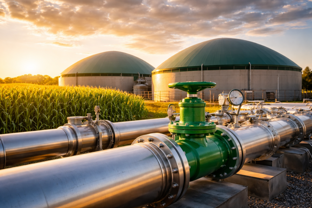 Optimización biogás