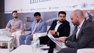 Rubén Escudero, cofundador y CTO de Smallops, en el foro Extremadura, destino inversor de El Confidencial (Cáceres, julio de 2026)